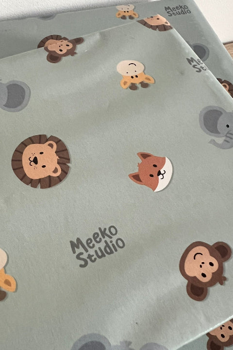 Cadeau papier | Dieren | 3 vellen