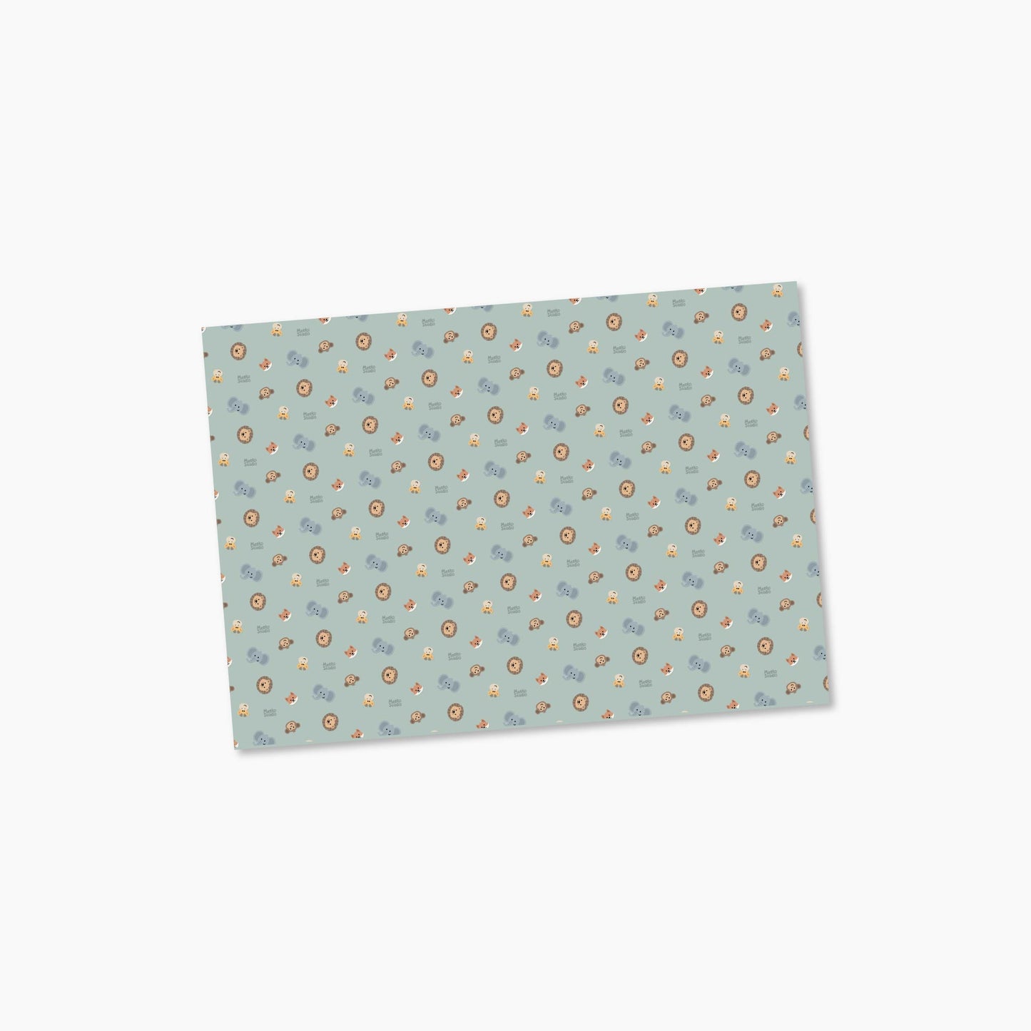 Cadeau papier | Dieren | 3 vellen
