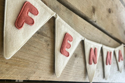 Slinger | Naam | Gepersonaliseerd | Roze