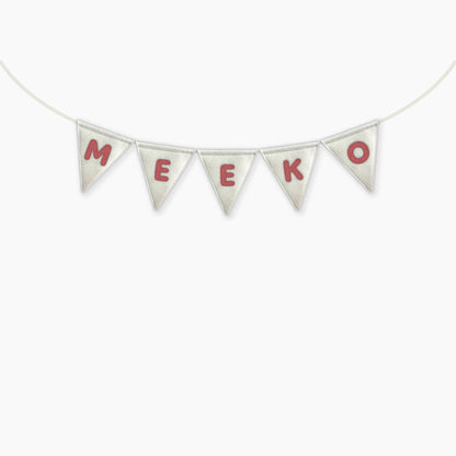 Slinger | Naam | Gepersonaliseerd | Roze